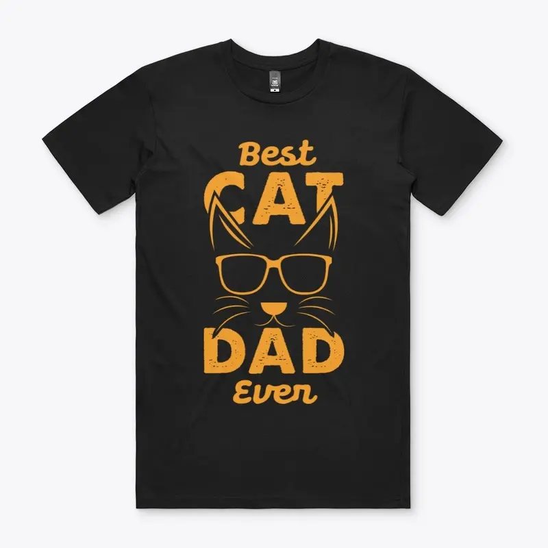 Best Dad Cat Tee